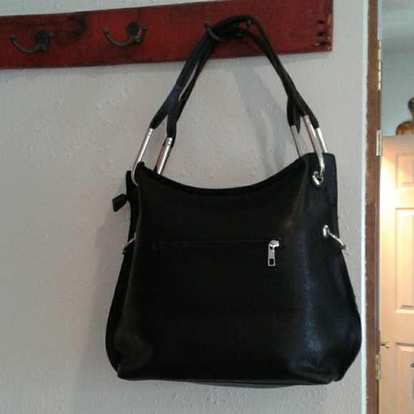 Black shoulder bag - Picture 3 of 5